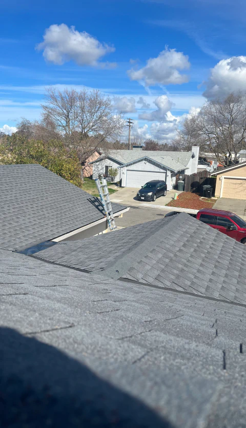 roof maintenance done